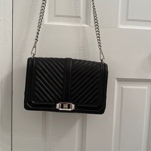 Rebecca Minkoff Chevron Quilted Love Crossbody
